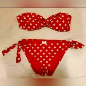 NEW Red Polka Dot Bikini